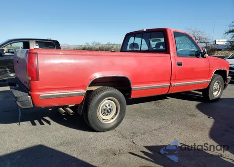 1992 Chevrolet Gmt-400 C2500 z USA, uszkodzony, nr VIN 1GCGC24F6NE214954